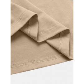 Mens Cute Cat Japanese Print Short Sleeve Drawstring Hooded T-Shirts