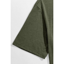 Green It's in My DNA Finger Print Mens T Shirt